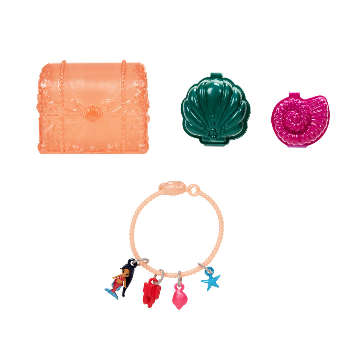 A Pequena Sereia - Caixinha Surpresa Da Ariel - Laranja