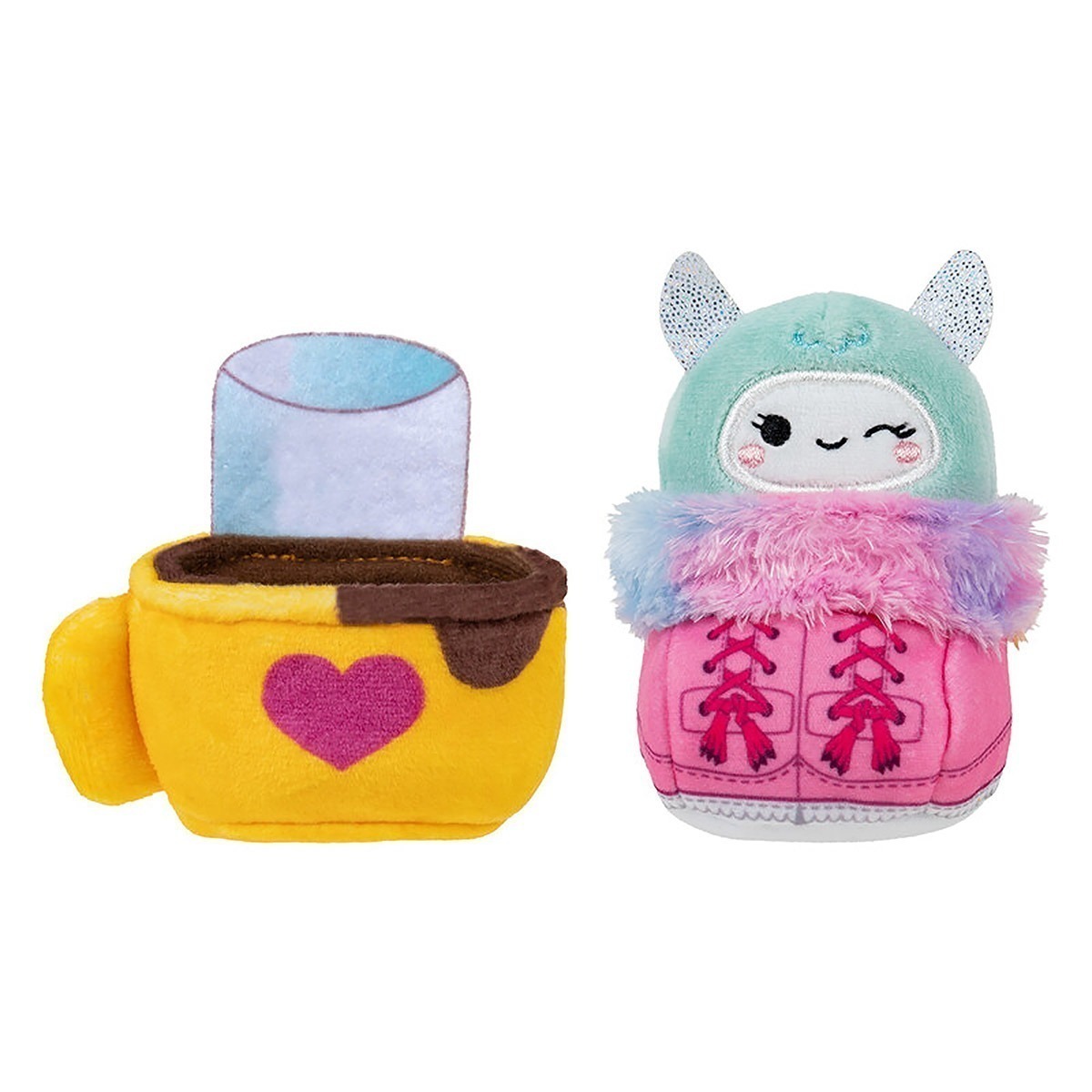 Squishville - Mini Squishmallows + 2 Acessórios - Snow Day
