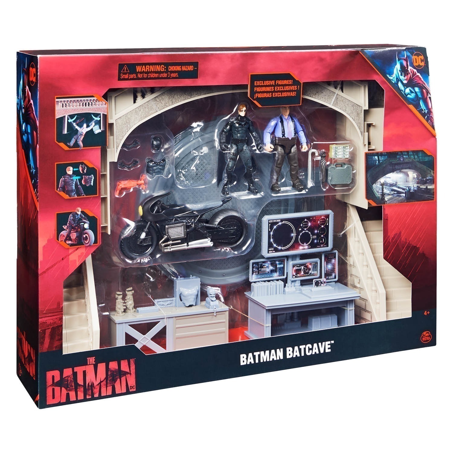 Playset Batcaverna Pinguim Batman Moto - The Batman O Filme