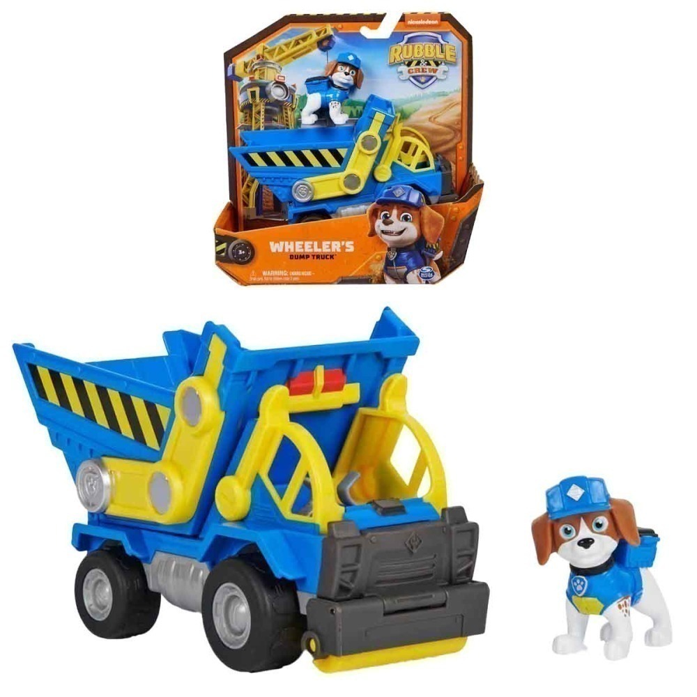 Caminhao Basculante Do Wheeler Com Boneco - Patrulha Canina