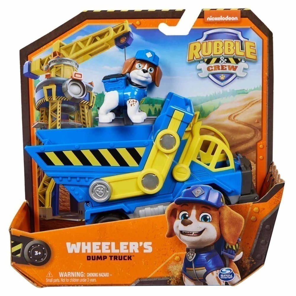 Caminhao Basculante Do Wheeler Com Boneco - Patrulha Canina