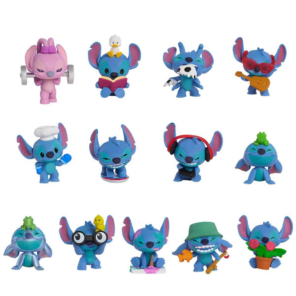 Capsula Abacaxi Com Mini Figura Surpresa Do Stitch - Stitch