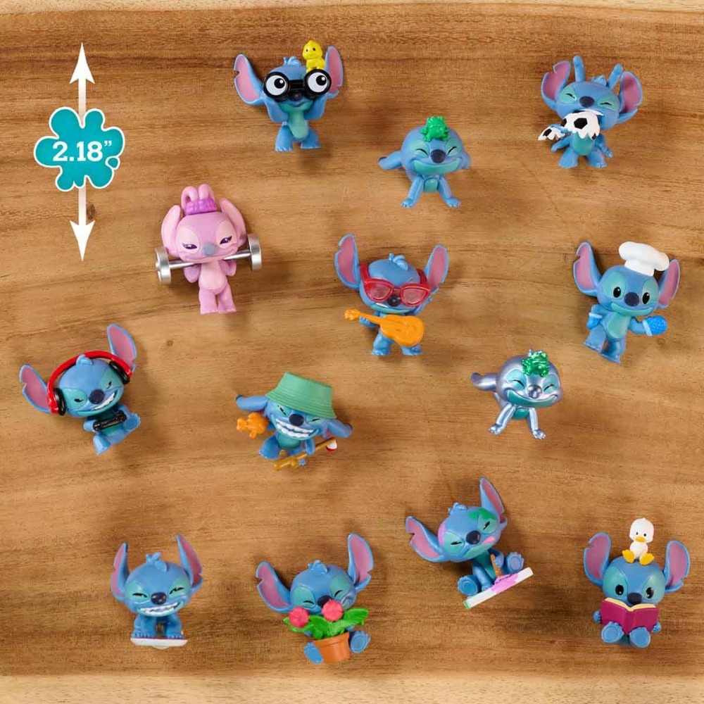 Capsula Abacaxi Com Mini Figura Surpresa Do Stitch - Stitch