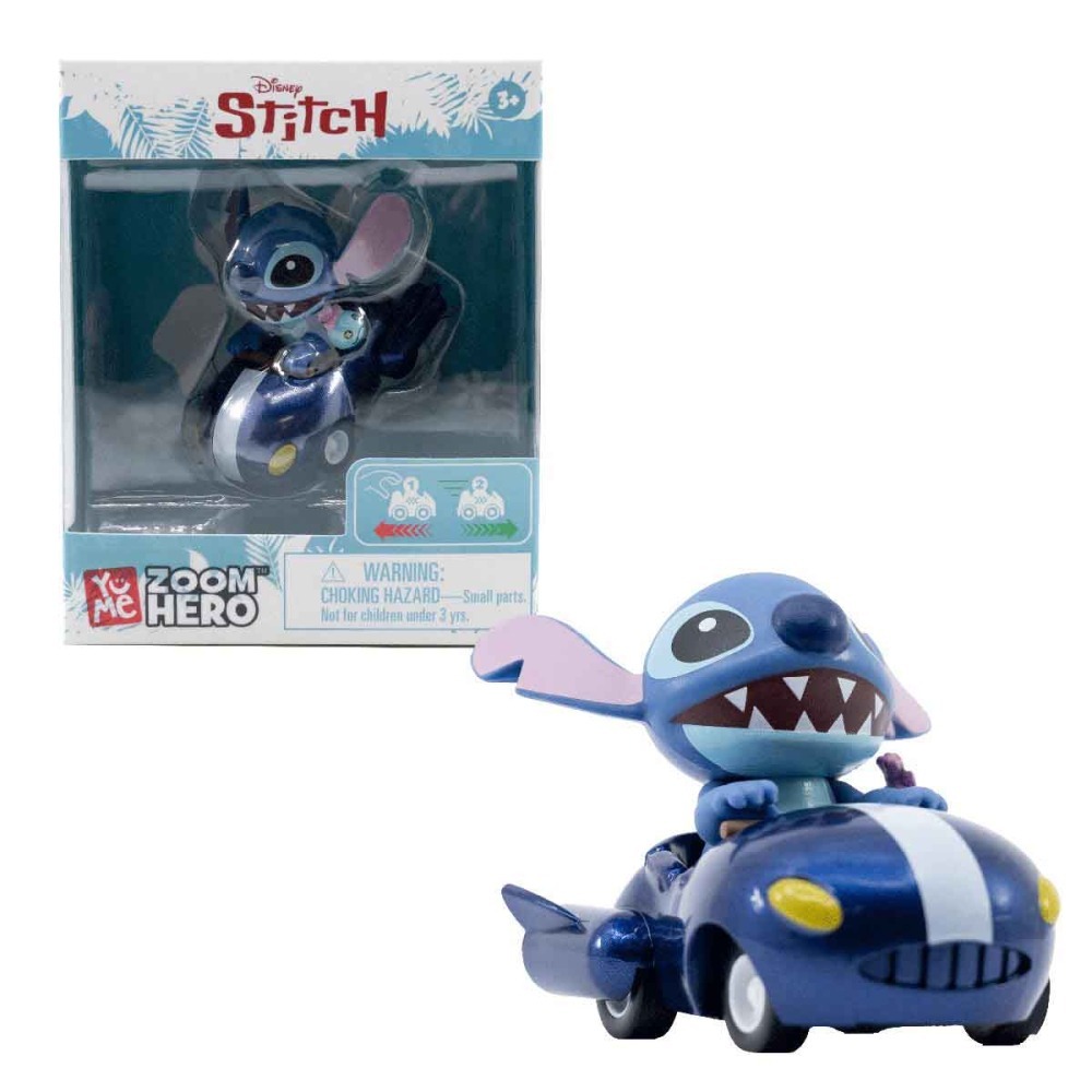 Carrinho Azul Marinho De Friccao Do Stitch - Stitch