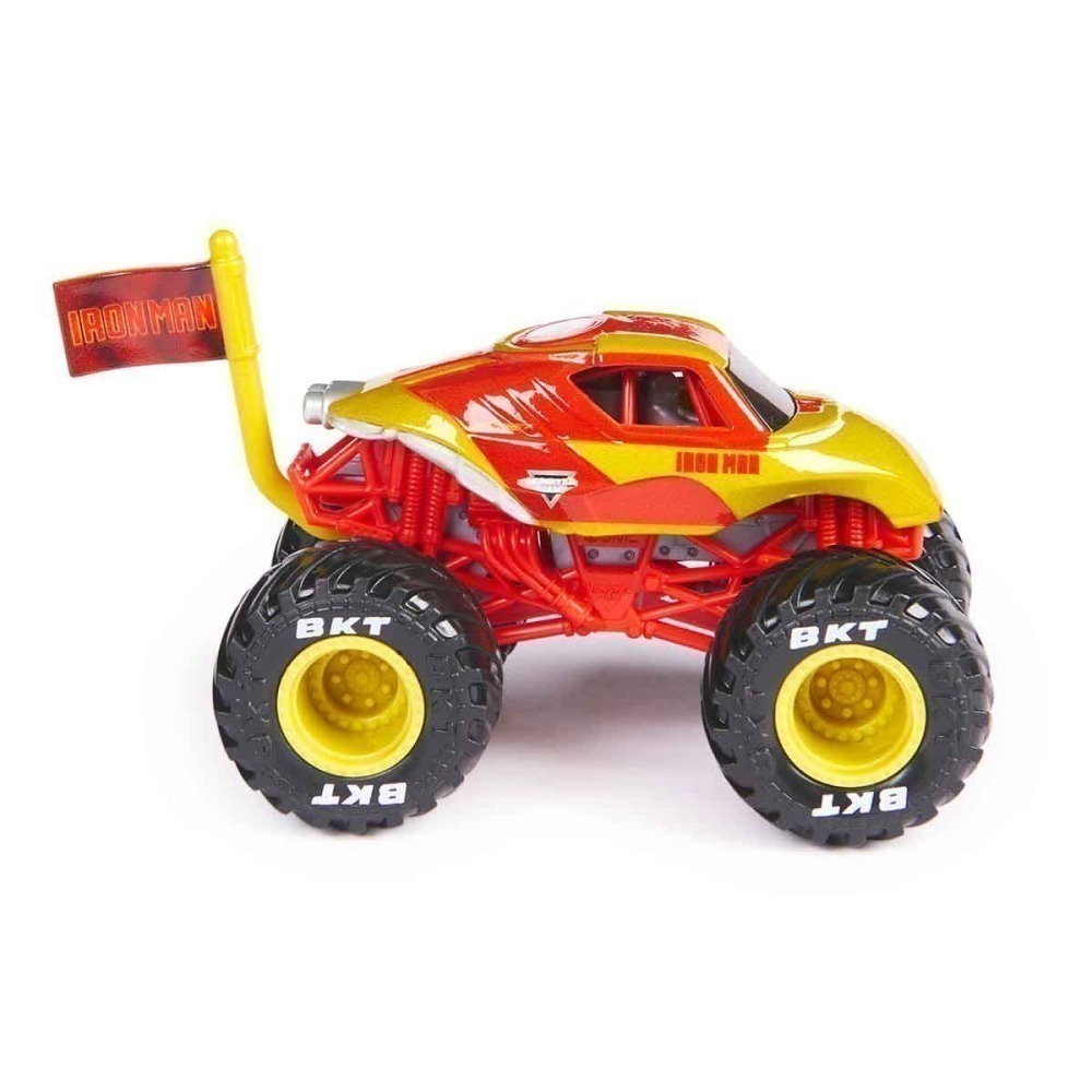 Carrinho Do Homem De Ferro Escala 1:64 Marvel - Monster Jam