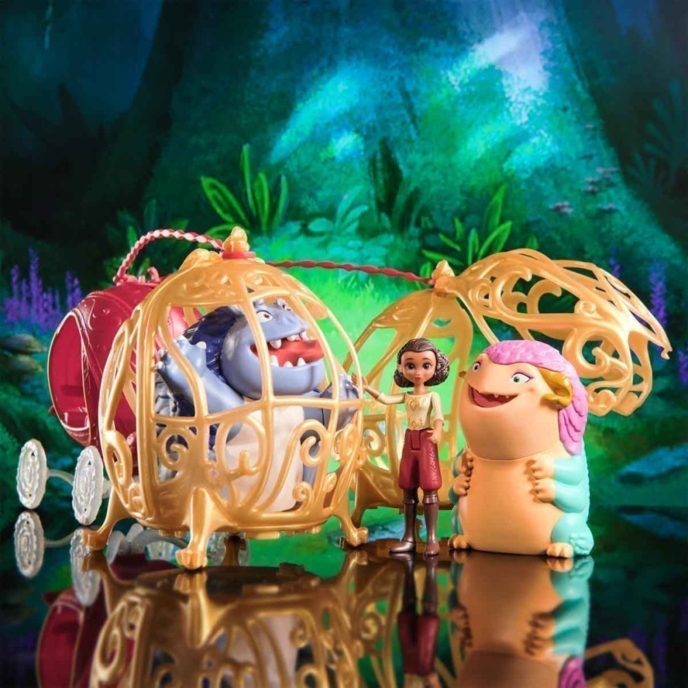 Carruagem Magica Da Ellian Com 3 Bonecos - Enfeiticados