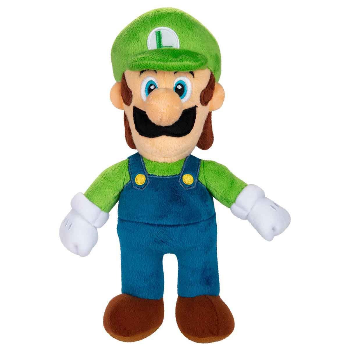 Pelúcia Luigi De 22Cm - Super Mario