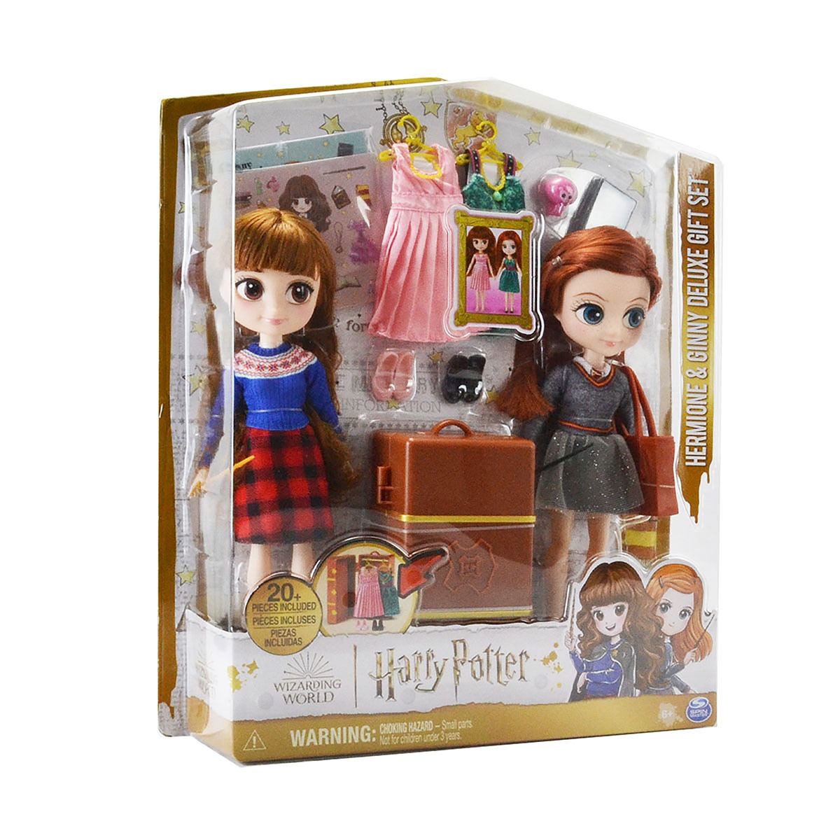 Harry Potter - Mega Set Com Hermione E Gina 20Cm