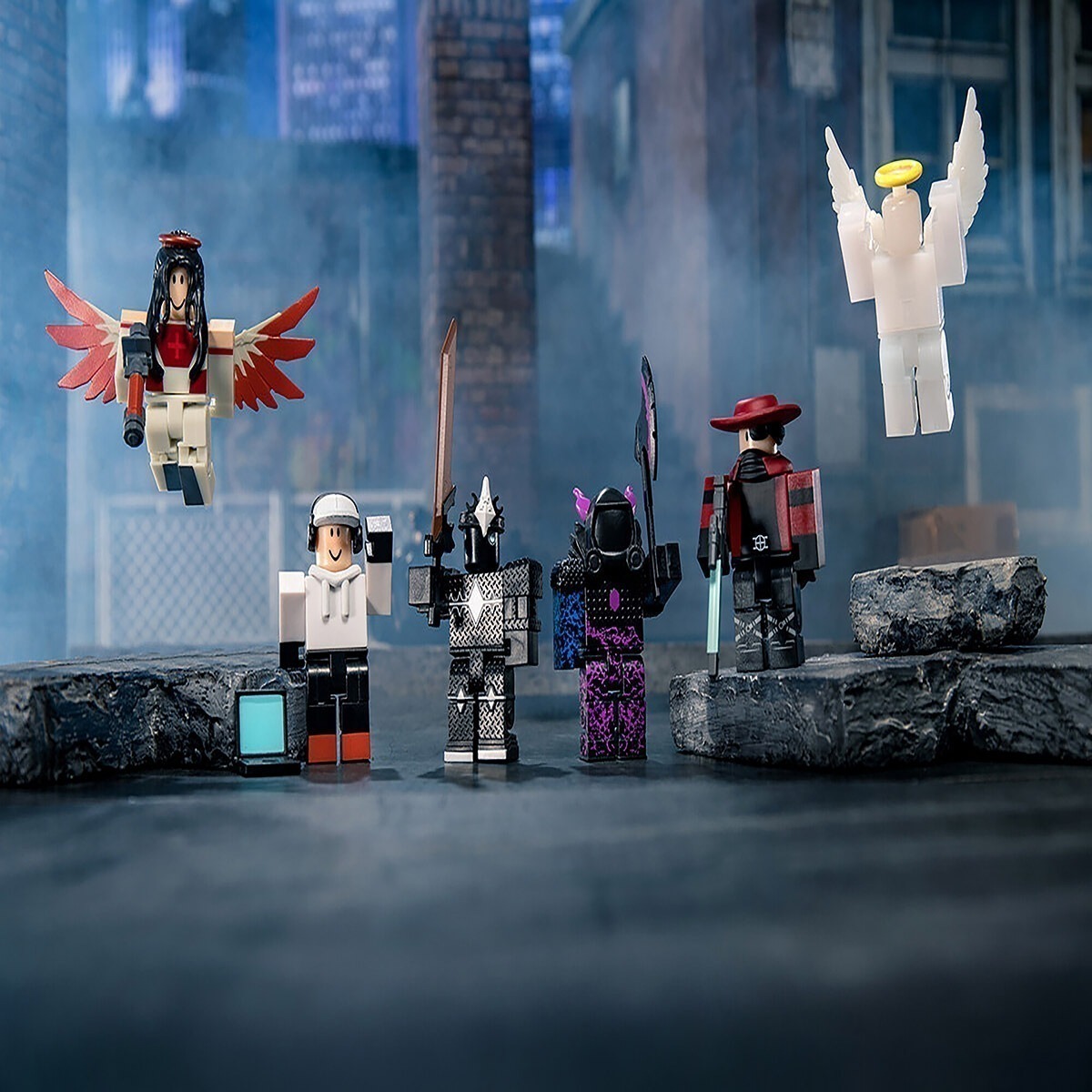 Roblox - 6 Figuras 7Cm - Tower Defense Simulator: Cyber City Roblox - 6 Figuras 7Cm - Tower Defense Simulator: Cyber City