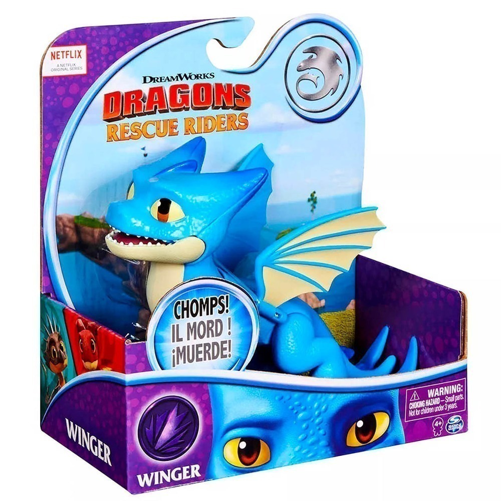 Como Treinar Seu Dragao - Rescue Riders - Winger 12 Cm