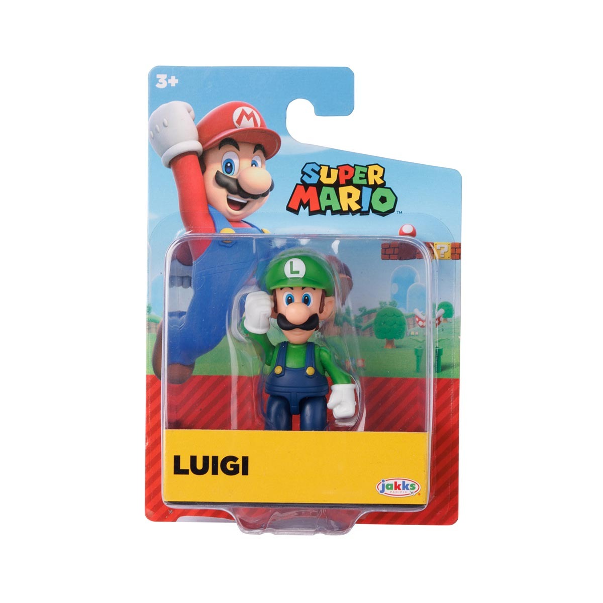 Boneco Articulado Luigi de 6cm - Super Mario