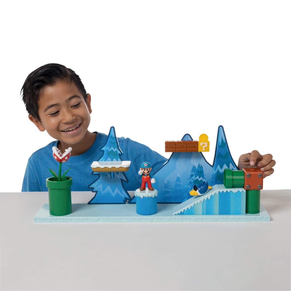 Playset Deluxe Geleira - Super Mario