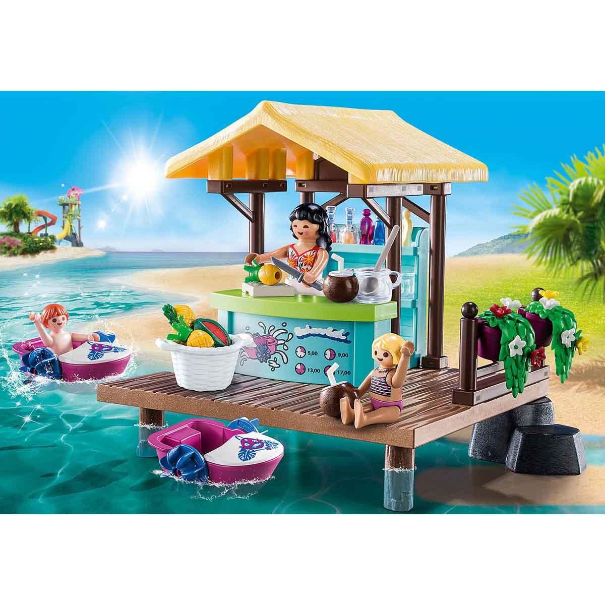 Playmobil - Quiosque Com Pedalinhos - Family Fun - 70612