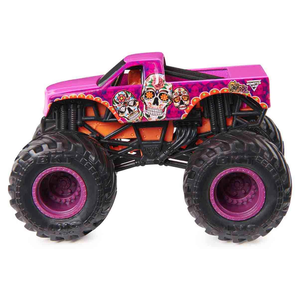 Carrinho Calavera Série 5 Escala 1:64 - Monster Jam Carrinho Calavera Série 5 Escala 1:64 - Monster Jam