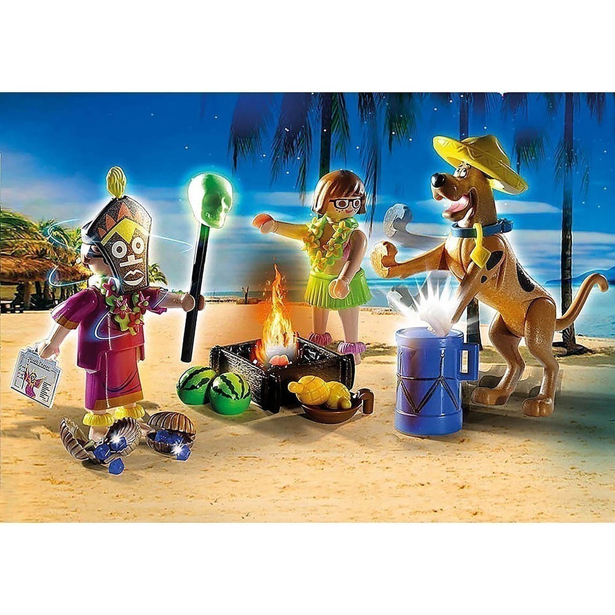 Playmobil - Aventura Com O Bruxo - Scooby-Doo! - 70707