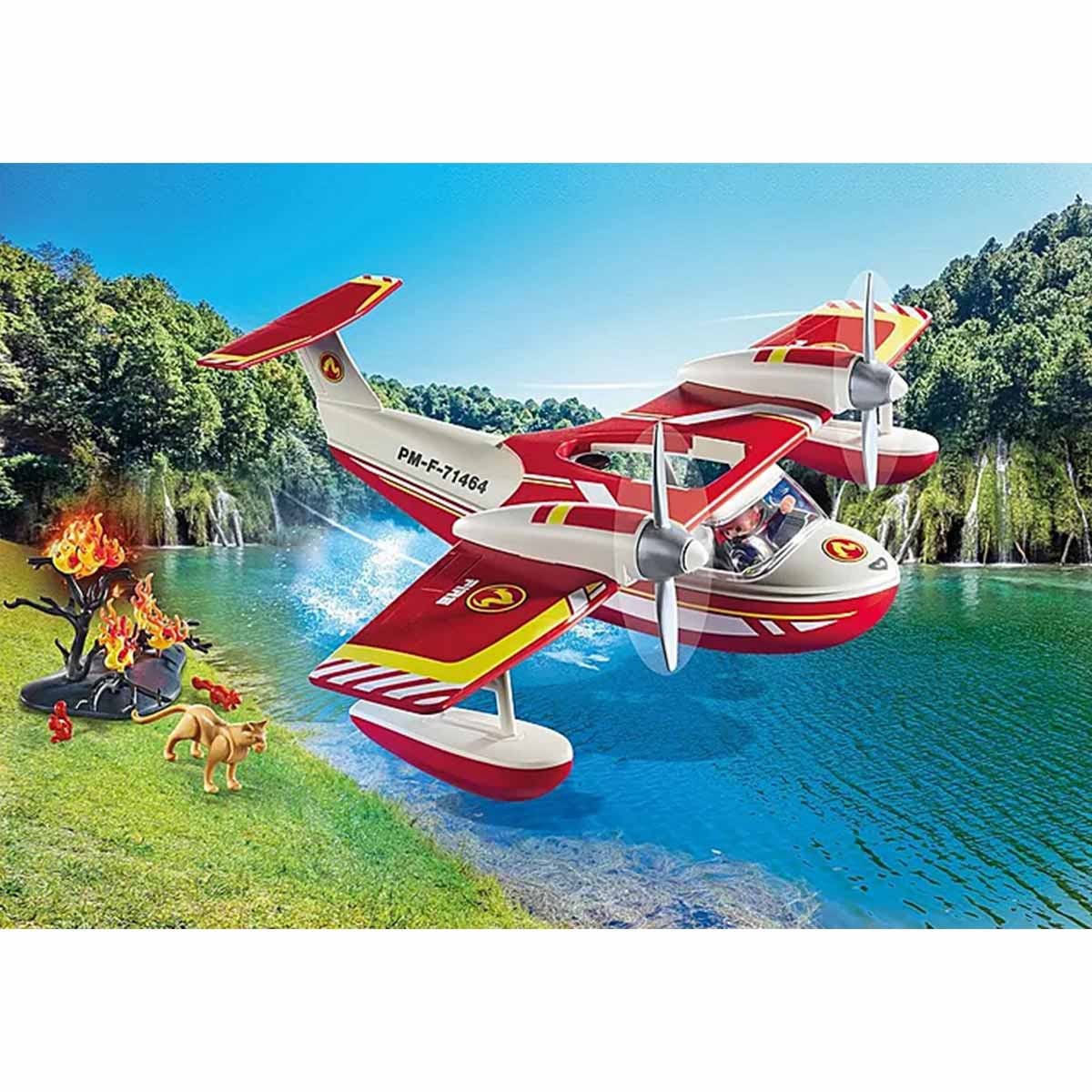 Hidroavião De Bombeiros - Playmobil Action Heroes 71463