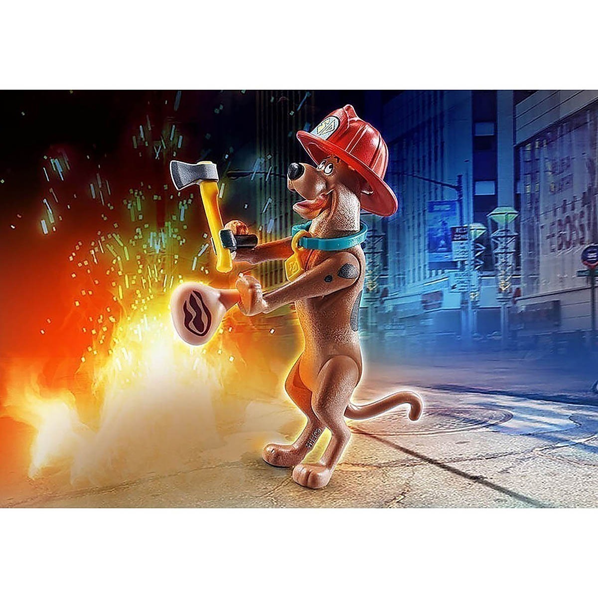 Playmobil - Scooby Bombeiro - Scooby-Doo! - 70712