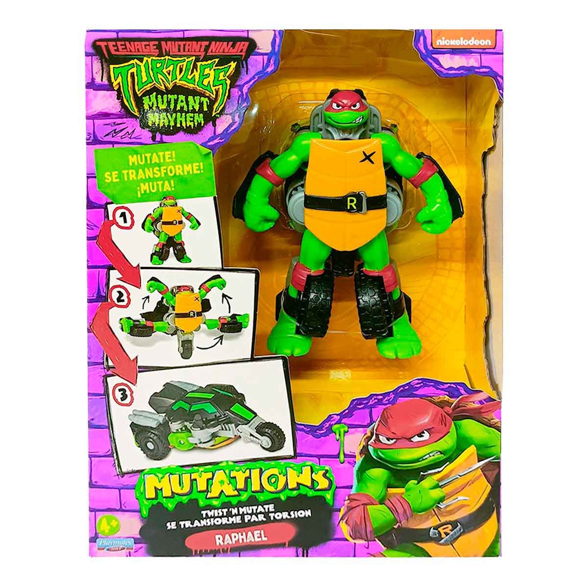 Moto Mutante Transformadora Do Rapha - As Tartarugas Ninja