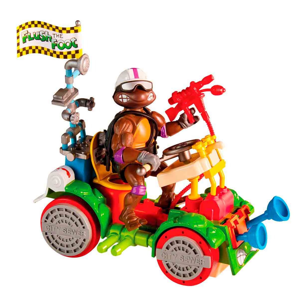 Taxi Sanitario Classico Boneco Donatello As Tartarugas Ninja