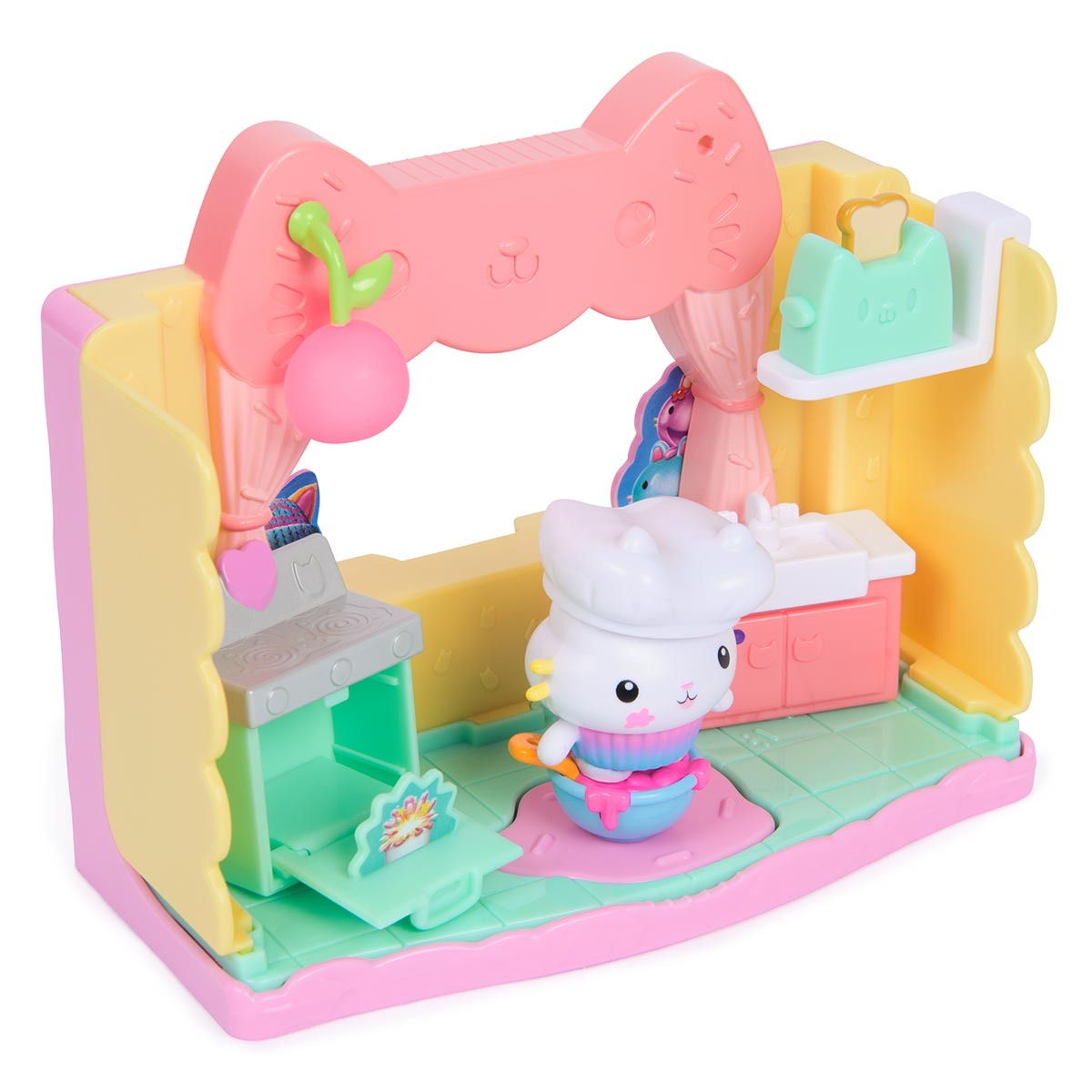 Playset Spa com Cakey Cat - Gabbys Dollhouse