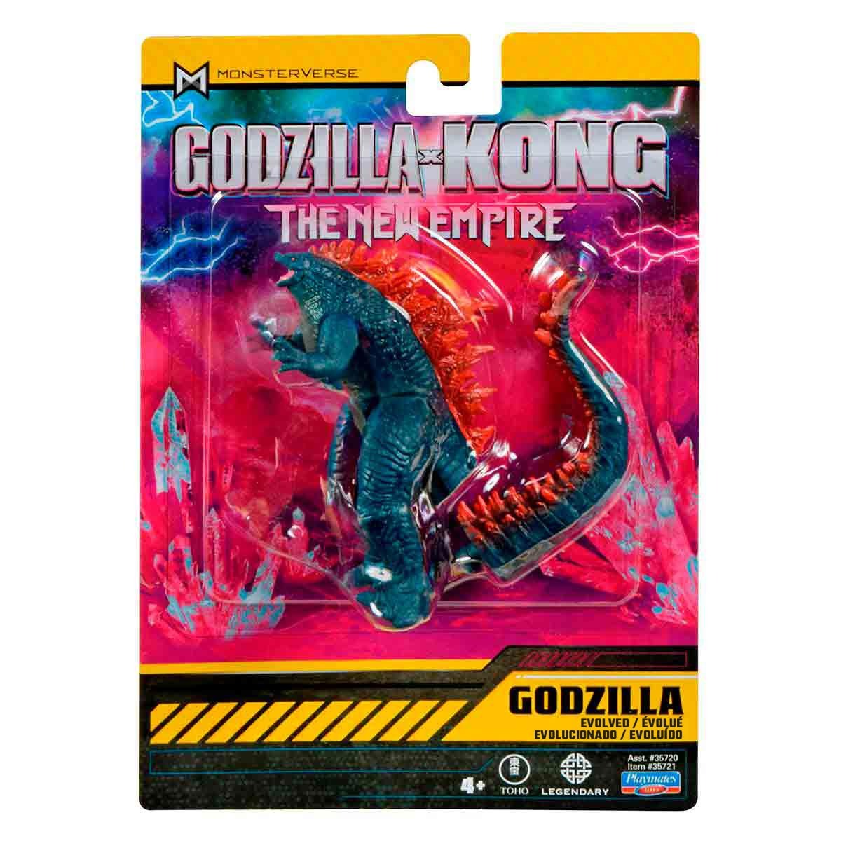 Boneco Godzilla Evoluído De 7 Cm - Godzilla Vs Kong Boneco Godzilla Evoluído De 7 Cm - Godzilla Vs Kong