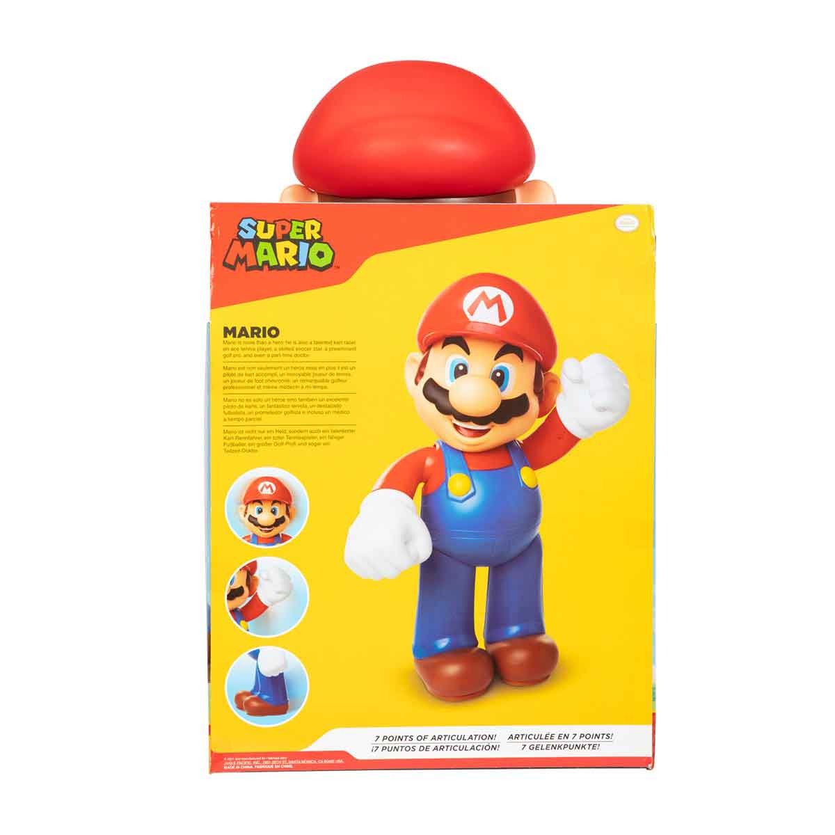 Boneco Do Mario Gigante De 51Cm - Super Mario