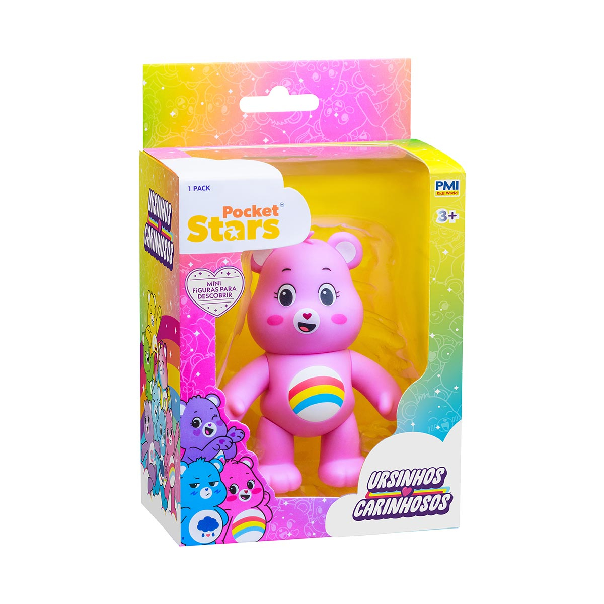 Boneco Ursinho Animadinha de 10cm - Ursinhos Carinhosos