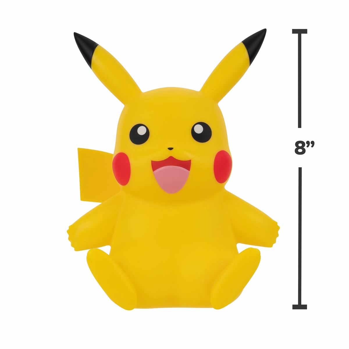 Boneco Deluxe De Vinil Pikachu De 20Cm - Pokémon
