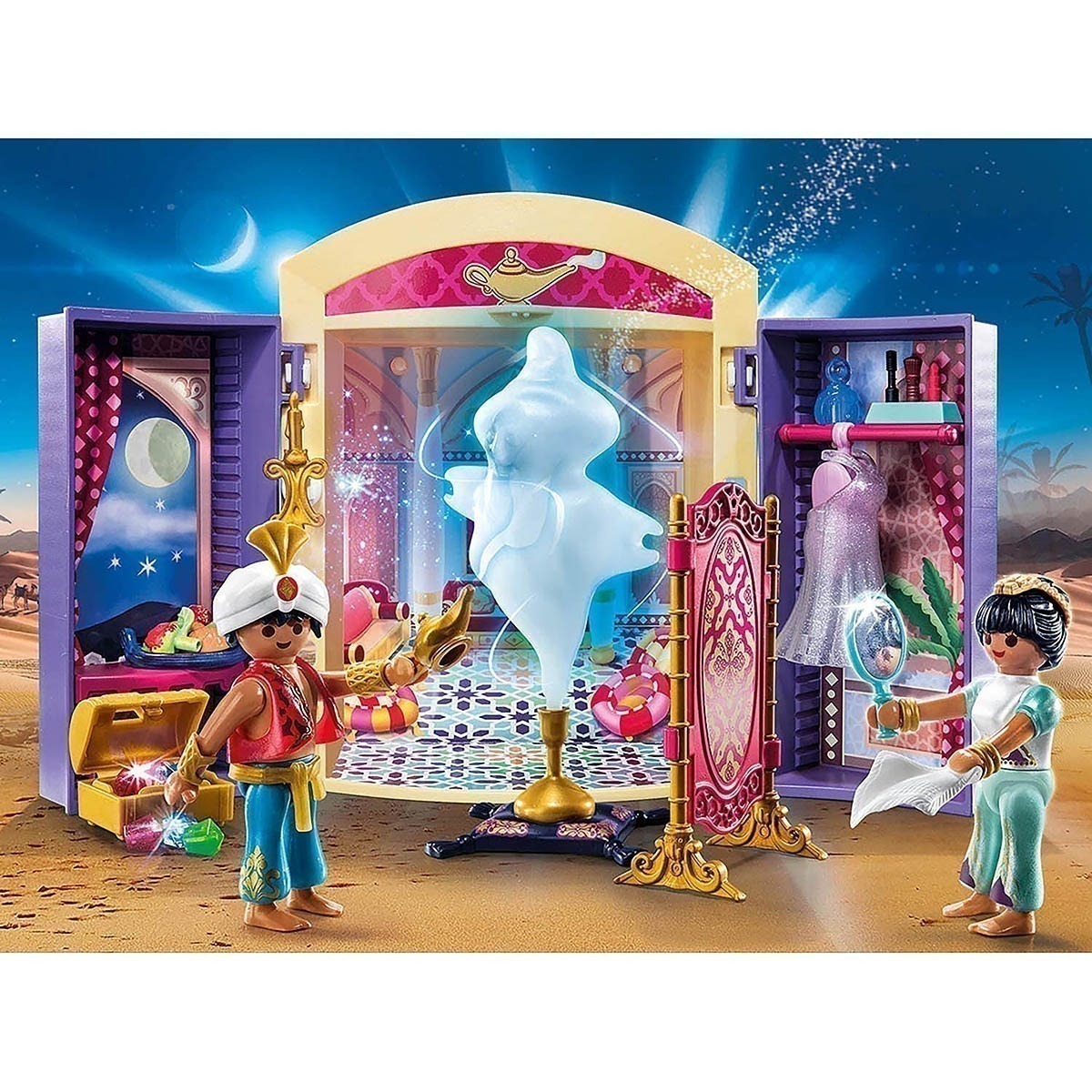 Playmobil - Princesa E O Gênio Da Lâmpada - Magic - 70508