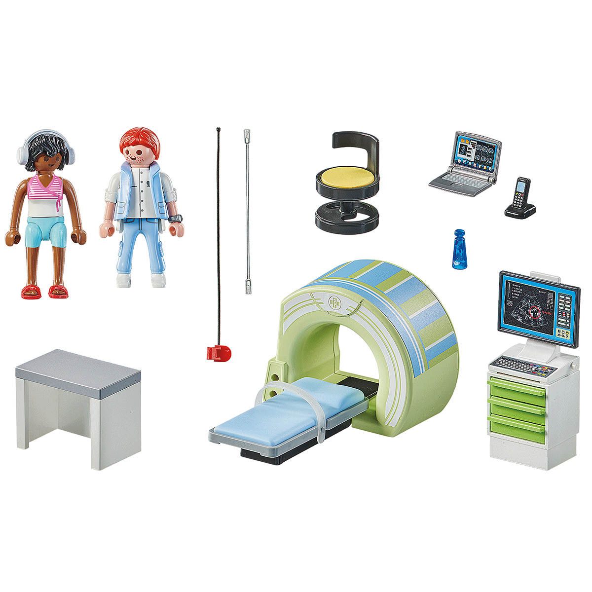 Ressonância Magnética com Paciente - Playmobil Action Heroes 71618