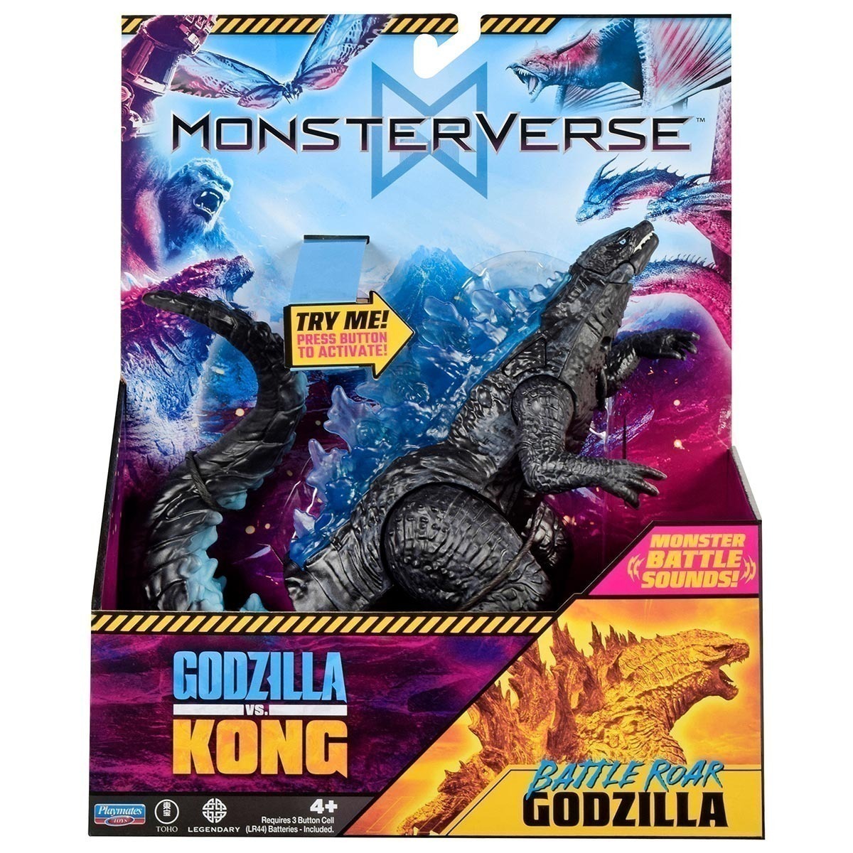 Boneco Godzilla De 17Cm Com Som - Godzilla Vs Kong Boneco Godzilla De 17Cm Com Som - Godzilla Vs Kong