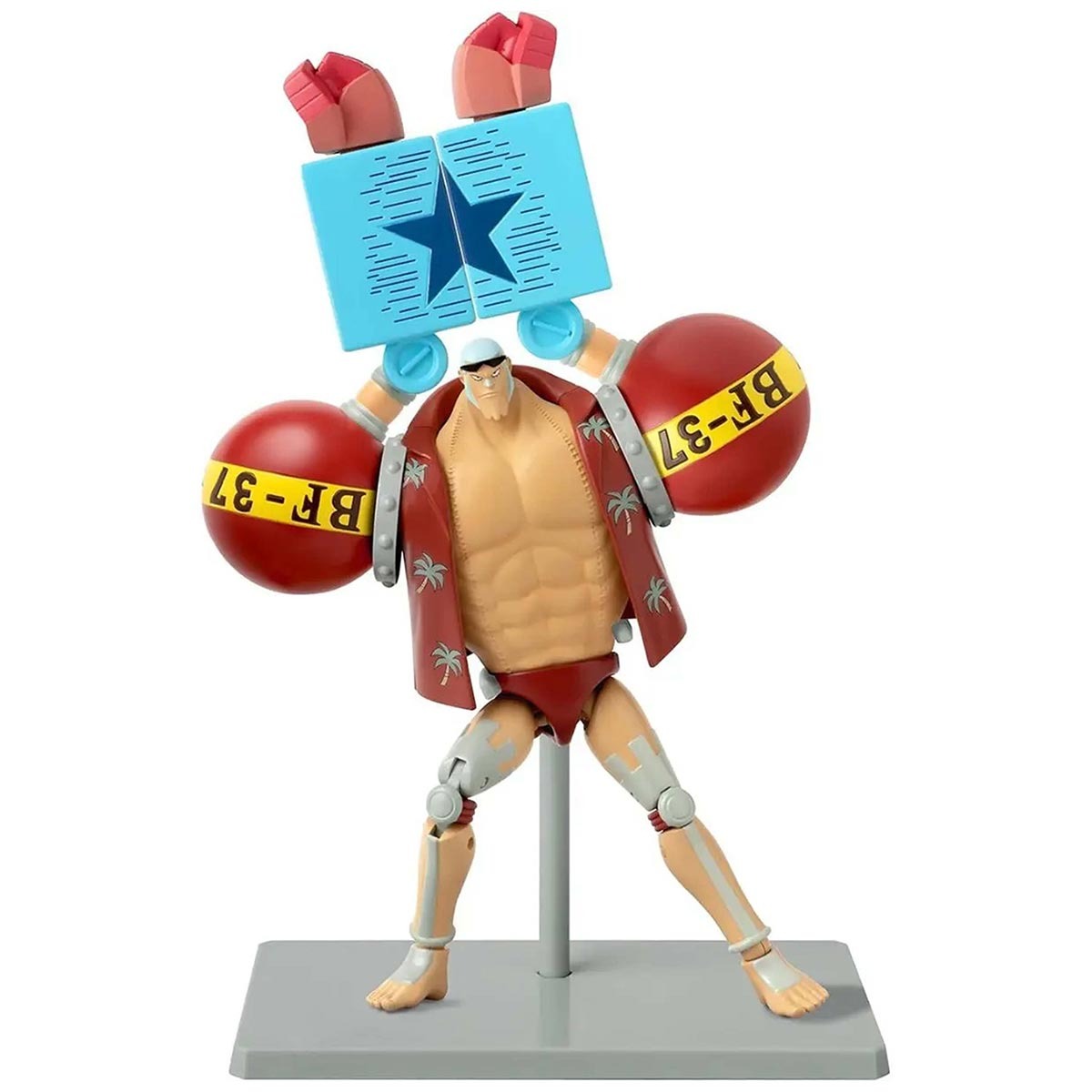 Boneco Franky de 16cm com Acessórios - One Piece