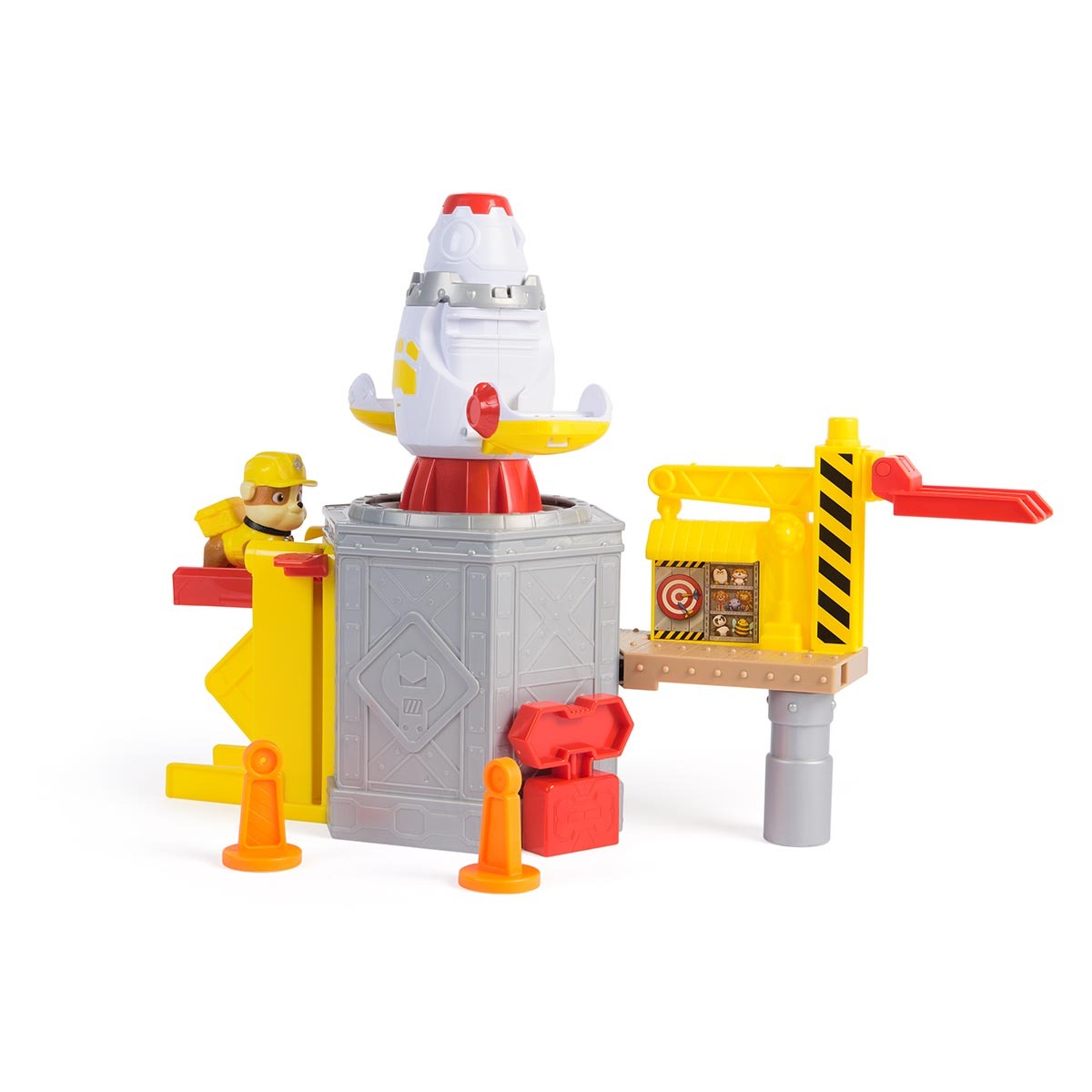 Playset Nave Espacial Lance e Gire - Rubble E Sua Turma
