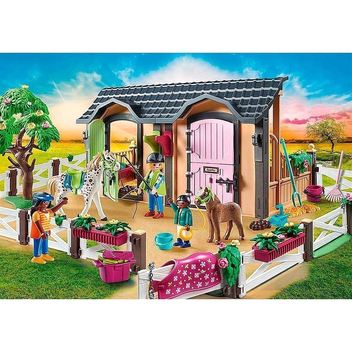 Playmobil - Aulas De Equitação - Country - 70995