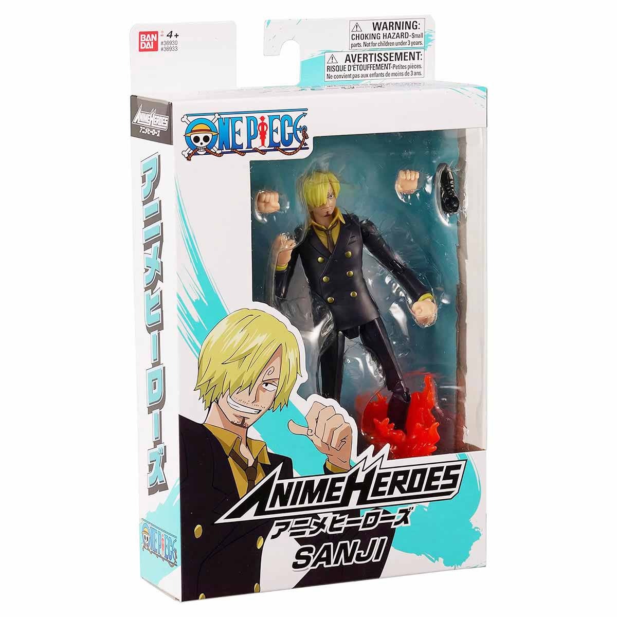 Boneco Articulado Sanji De 16Cm Colecionável - One Piece