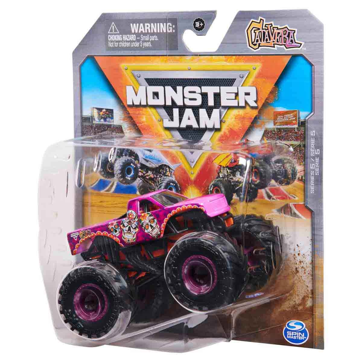 Carrinho Calavera Série 5 Escala 1:64 - Monster Jam Carrinho Calavera Série 5 Escala 1:64 - Monster Jam
