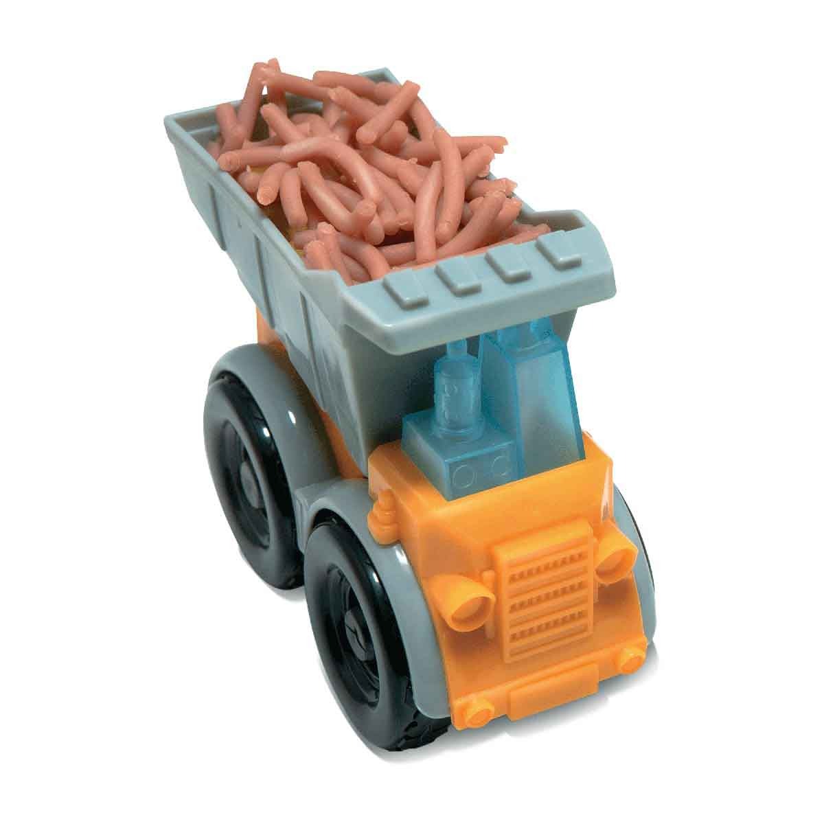 Caminhão De Obras Com 2 Massinhas - Ki Massa Caminhão De Obras Com 2 Massinhas - Ki Massa