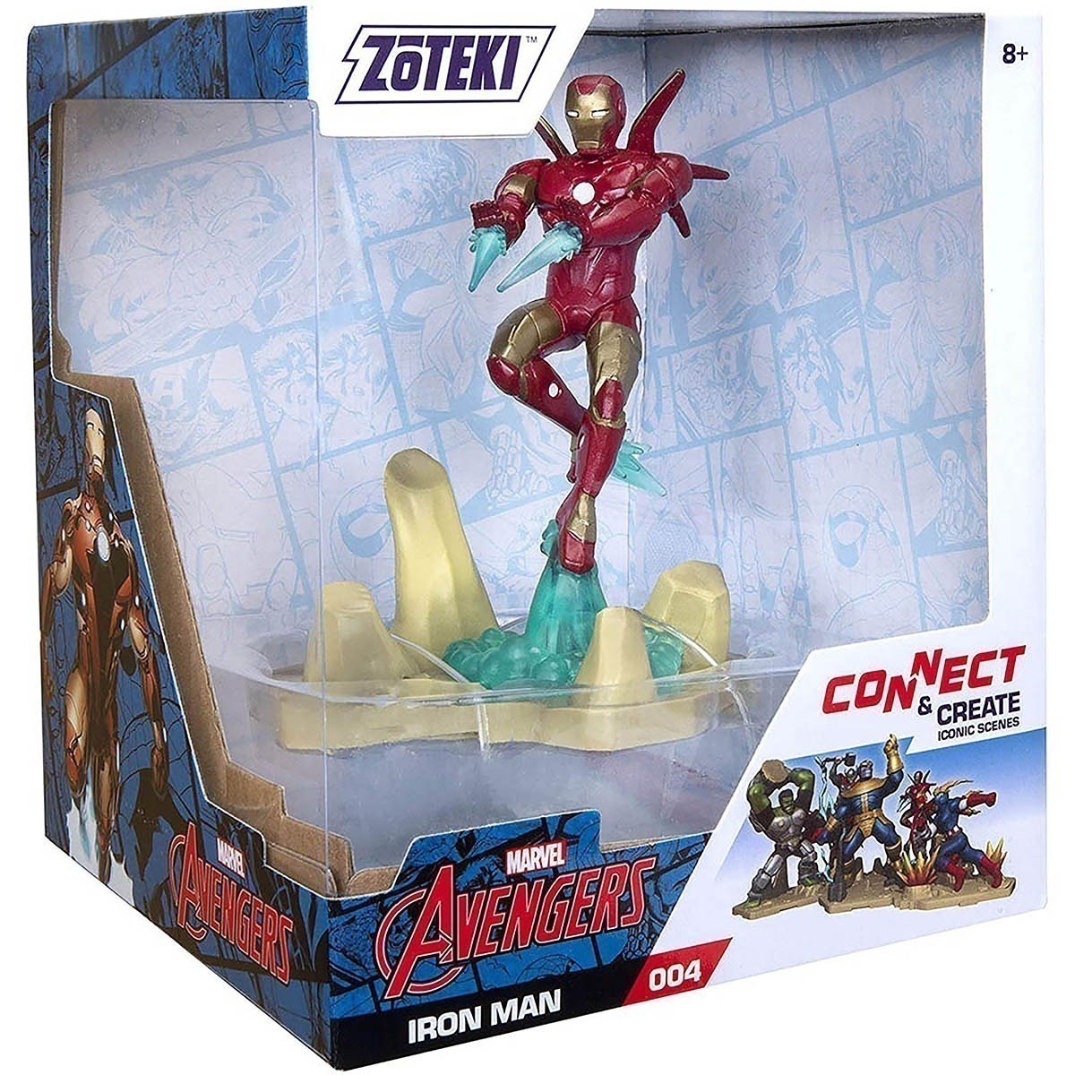 Zoteki - Os Vingadores - Homem De Ferro 15 Cm