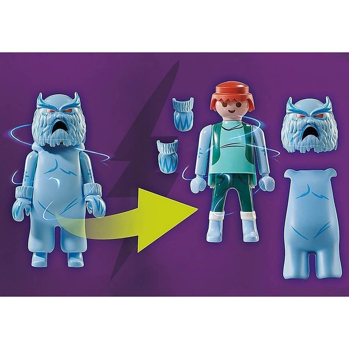 Playmobil - Aventura Com O Fantasma Da Neve - Scooby-Doo! - 70706