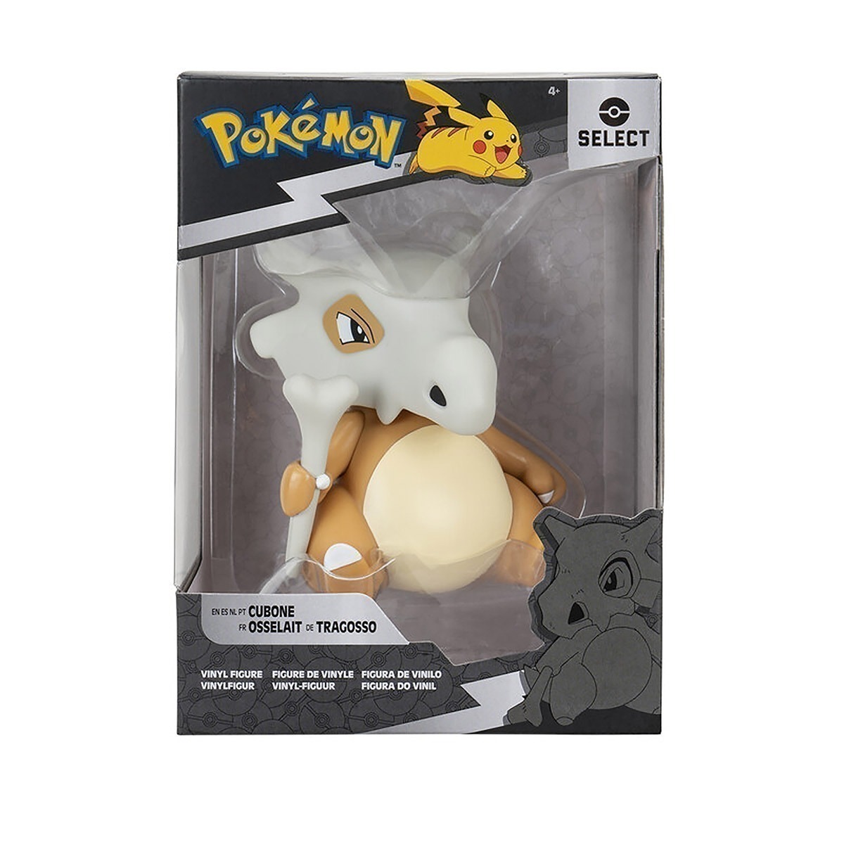 Pokemon - Boneco De 10Cm Vinil - Cubone