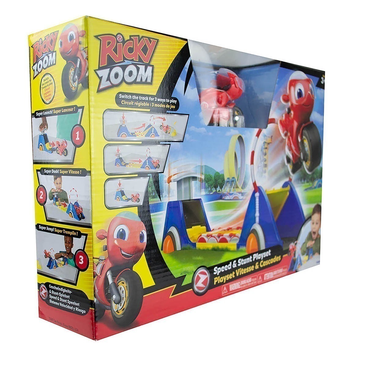 Ricky Zoom - Playset Pista De Lançamento - Ricky Speed Ricky Zoom - Playset Pista De Lançamento - Ricky Speed