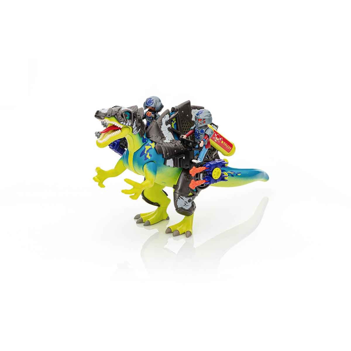 Playmobil - Espinossauro Duplo Poder Defesa - Dino Rise - 70625