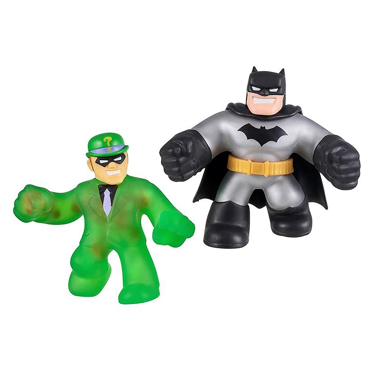 Goo Jit Zu - 2 Bonecos Elásticos De 10Cm - Batman E Charada Goo Jit Zu - 2 Bonecos Elásticos De 10Cm - Batman E Charada