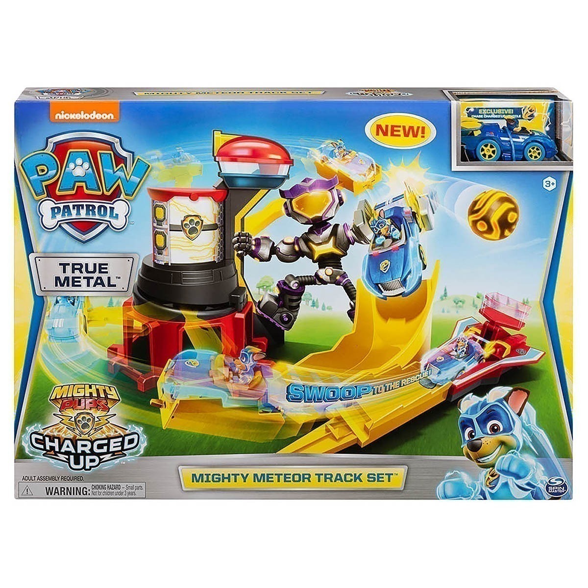 Patrulha Canina - Playset Pista Meteoro Mighty Pups - 1412 Sunny Patrulha Canina - Playset Pista Meteoro Mighty Pups - 1412 Sunny