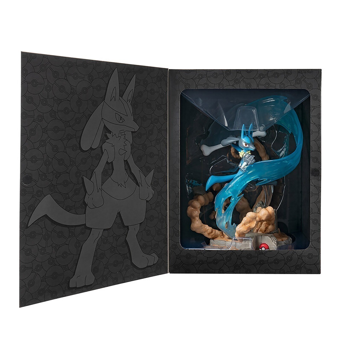 Pokemon - Figura De Luxo Do Lucario De 33Cm