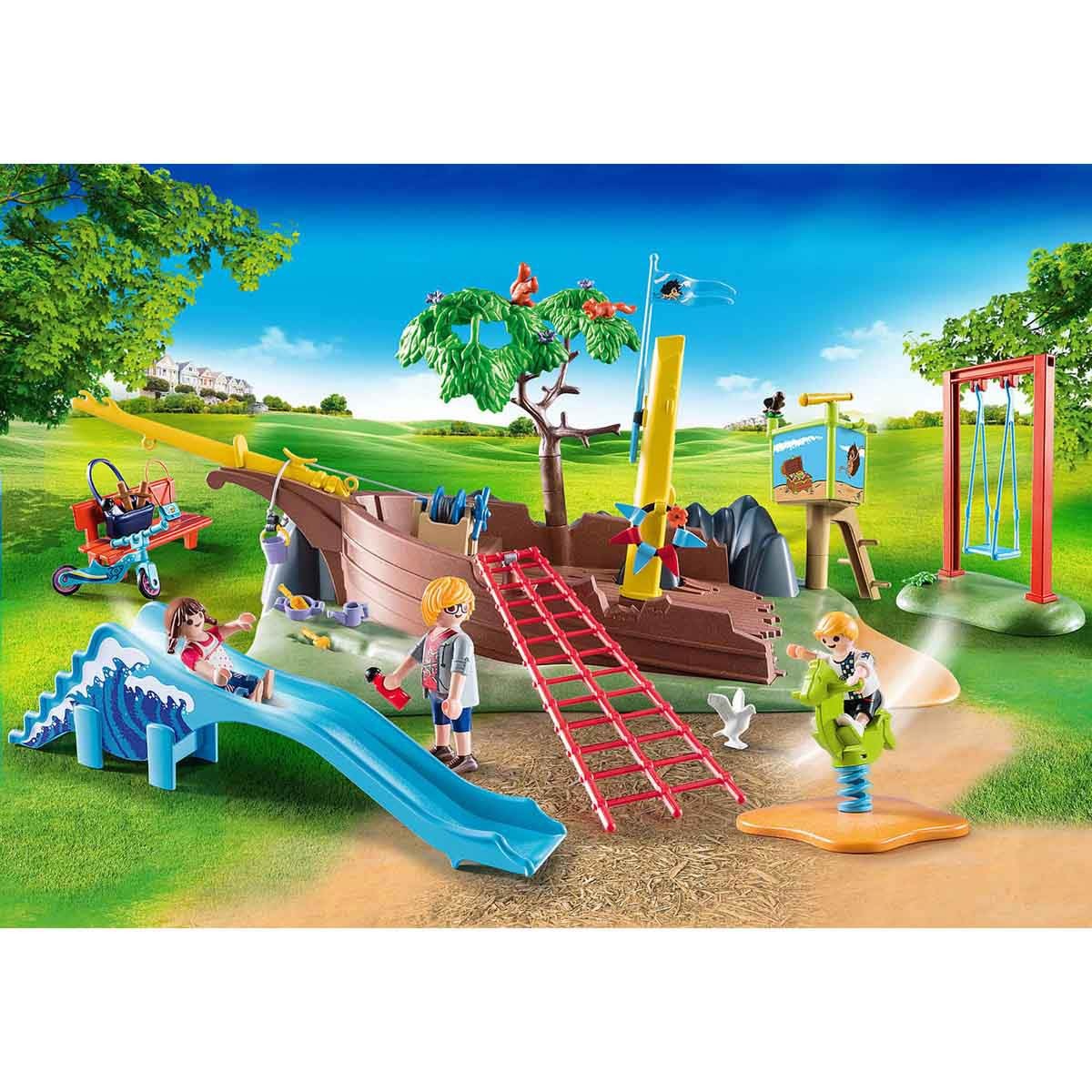 Playmobil - Playground Naufrágio - City Life - 70741