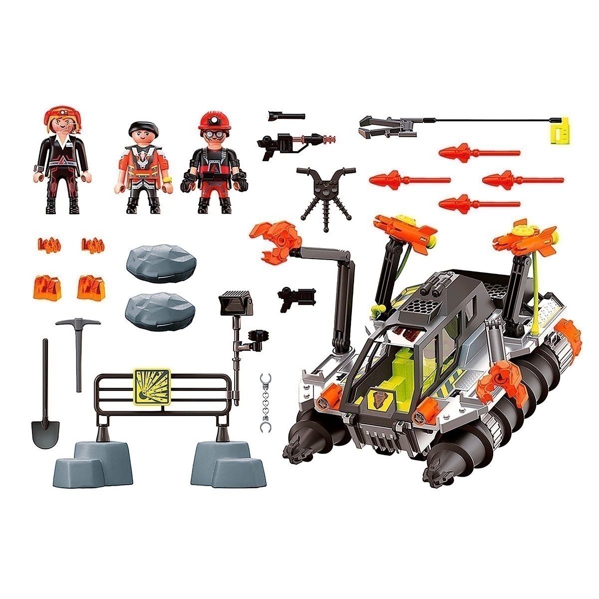 Playmobil - Exército De Demolição - Dino Rise - 70927