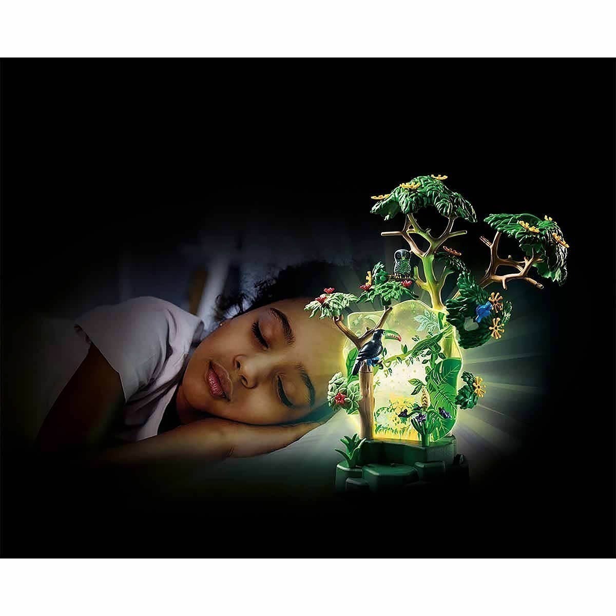 Playmobil - Floresta Tropical Com Luz Noturna - Wiltopia - 71009