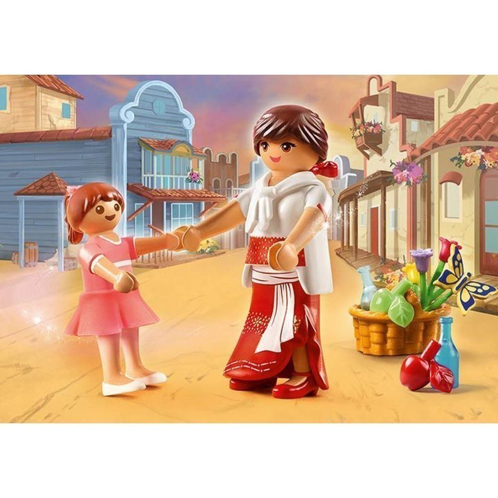 Playmobil - Lucky Jovem E Mamãe Milagro - Spirit - 70699