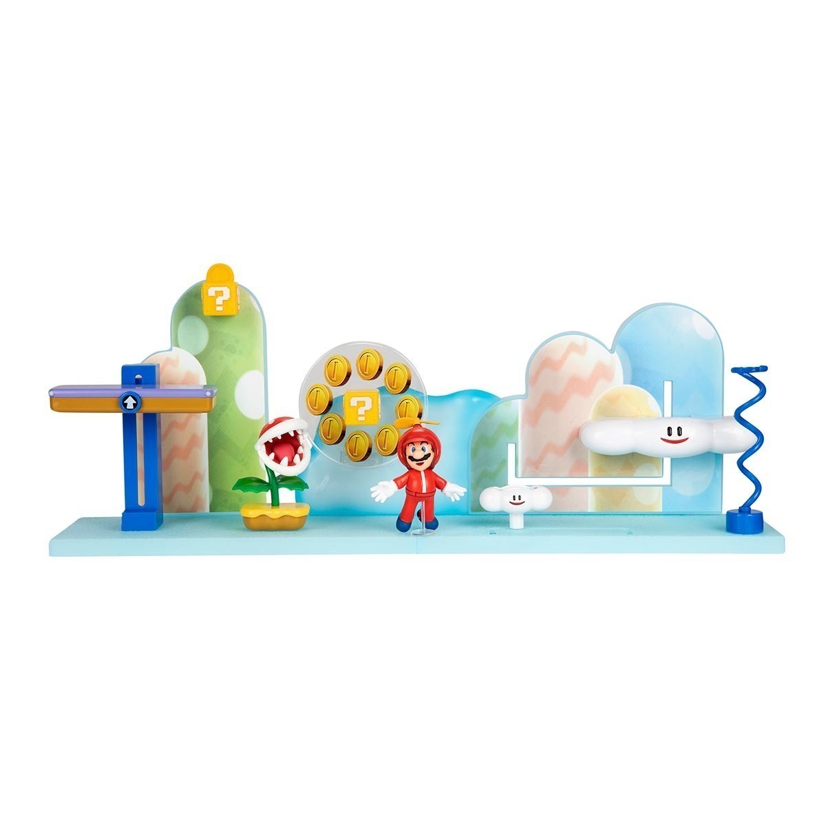 Playset Deluxe Nuvens com 2 Bonecos - Super Mario